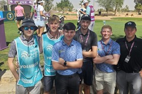 Unexpected extended overseas adventure for Myerscough golf students